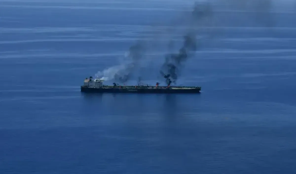 Saudi Ship Targeted in Red Sea, Fire Reported