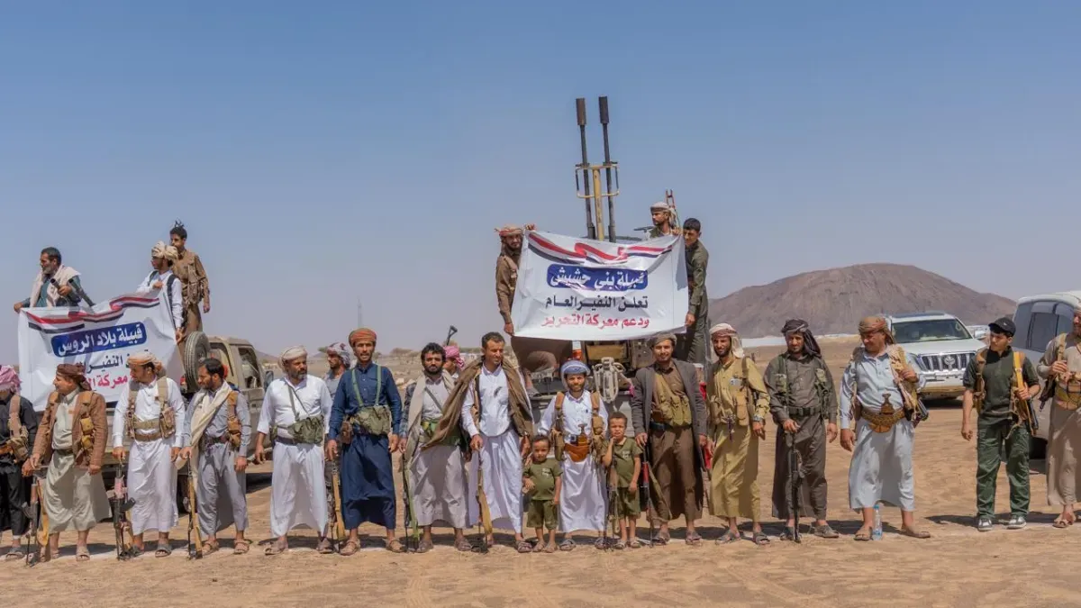 Sanaa Tribes Mobilize in Marib to Support Anti-Houthi Operations